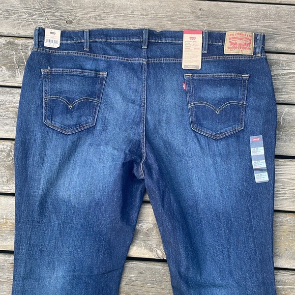 NWT 541™ ATHLETIC TAPER MEN'S JEANS (BIG & TALL) 50/30 - Picture 13 of 14
